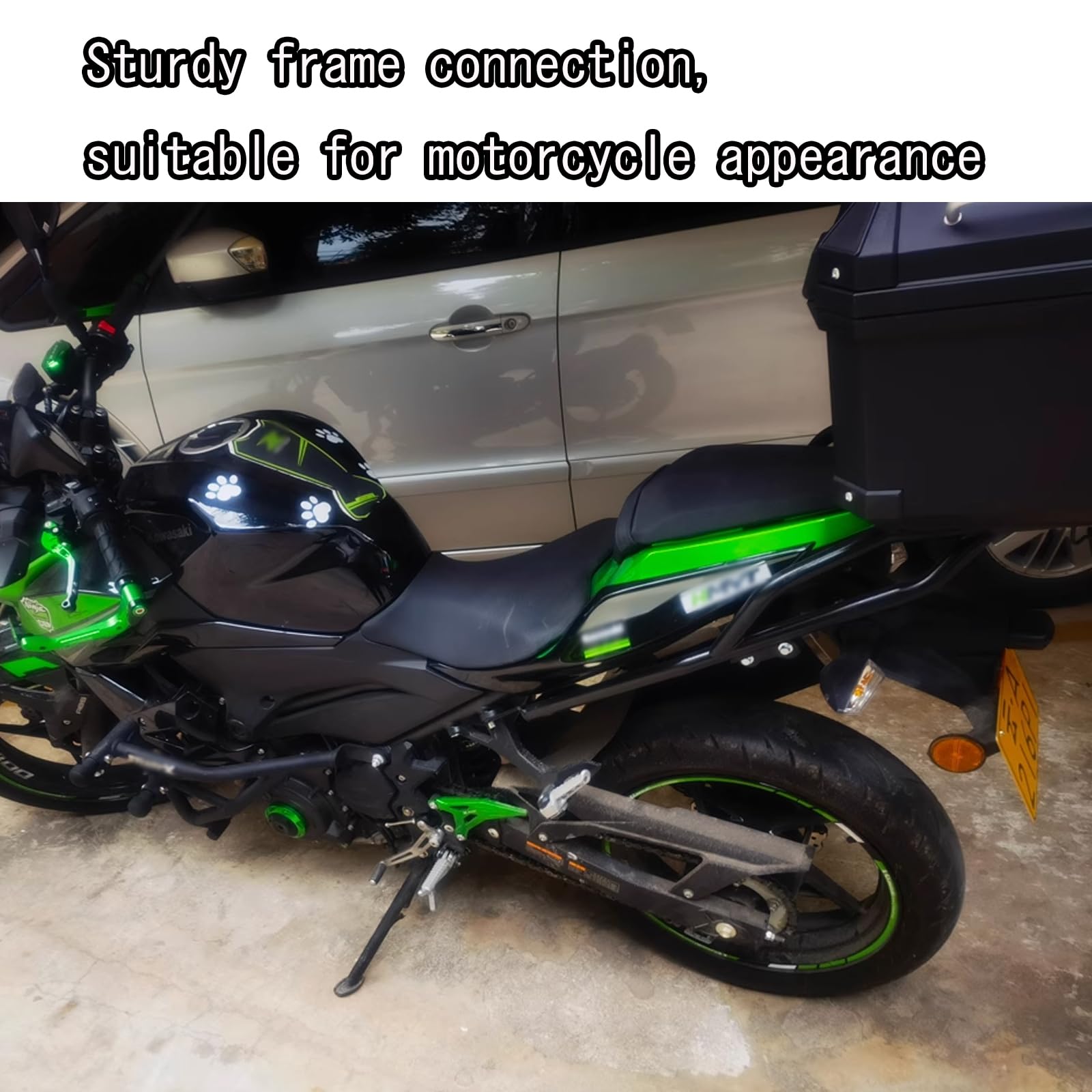 Amazon.com: for NINJA 250 Z250 2024 Motorcycle Rear Rack Luggage