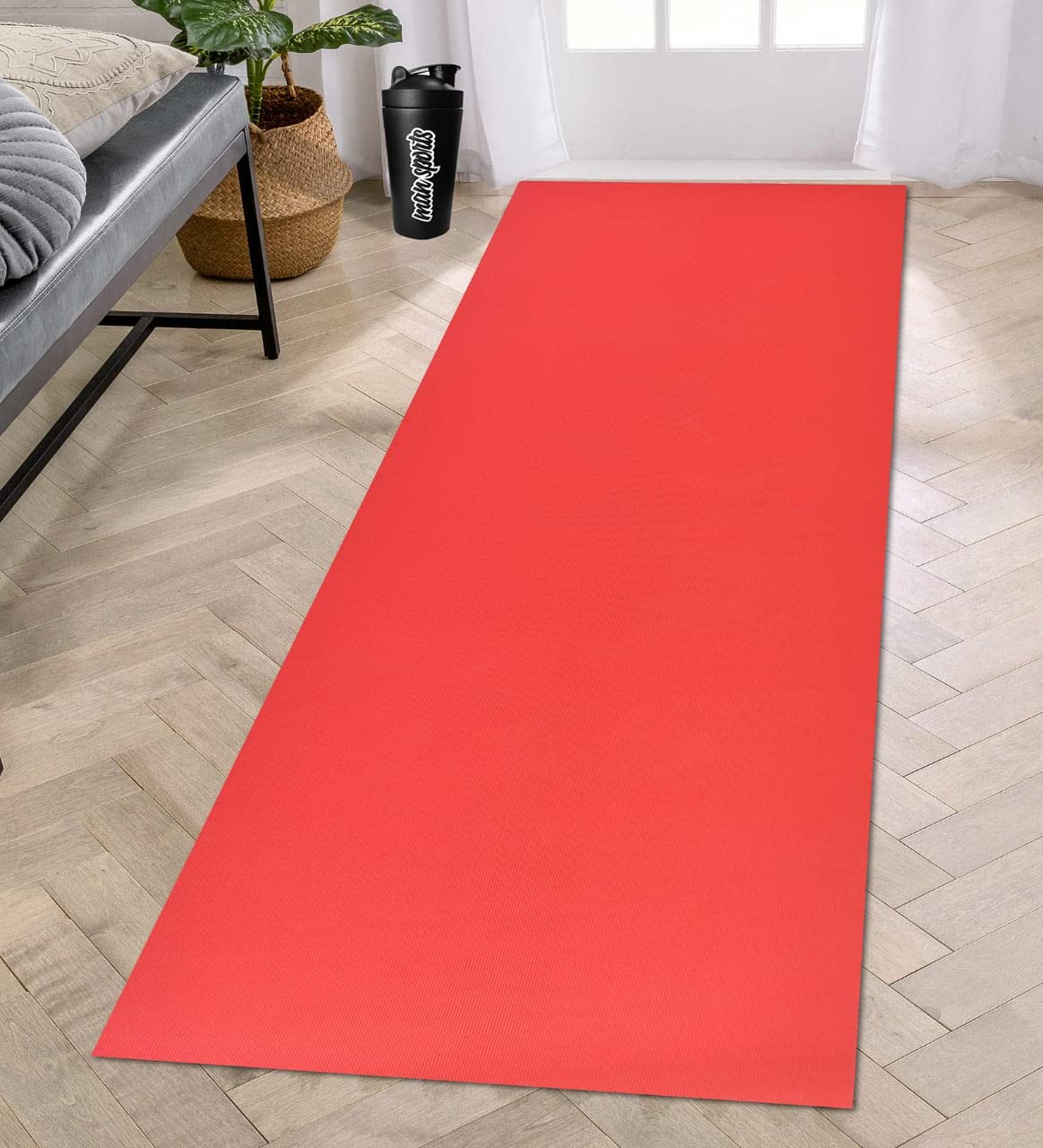 Yoga Mat 6mm for Men and Women Eco-Friendly Non-Slippery, Extra Thick, Easy Fold Fitness Exercise Mats with Anti-Slip For Home Gym Outdoor and Workout-image-14