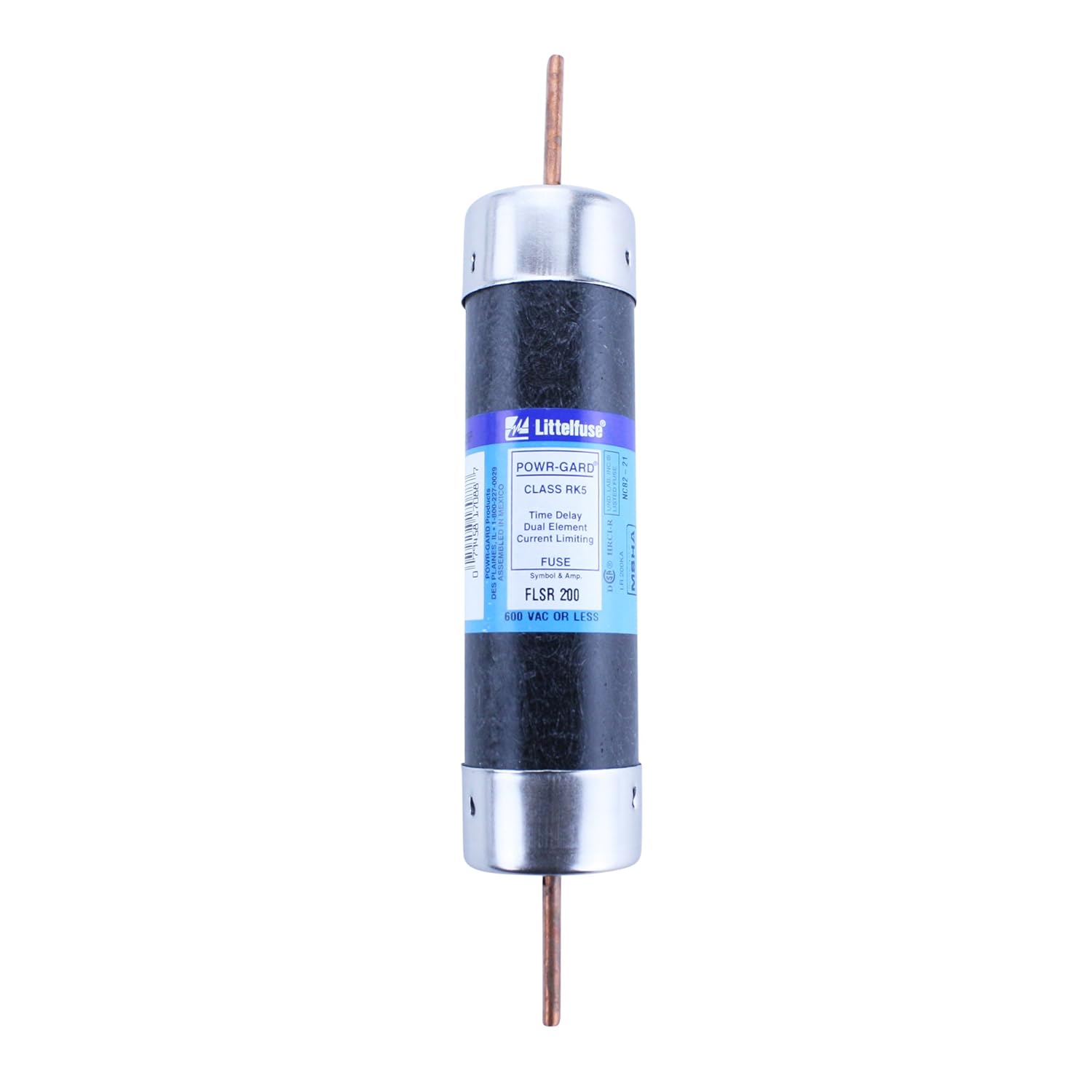 LITTELFUSE FLSR200ID 200A, 600/300V, Dual-Element, Fuse, TIME-DELAY, UL Class RK5, with Indication