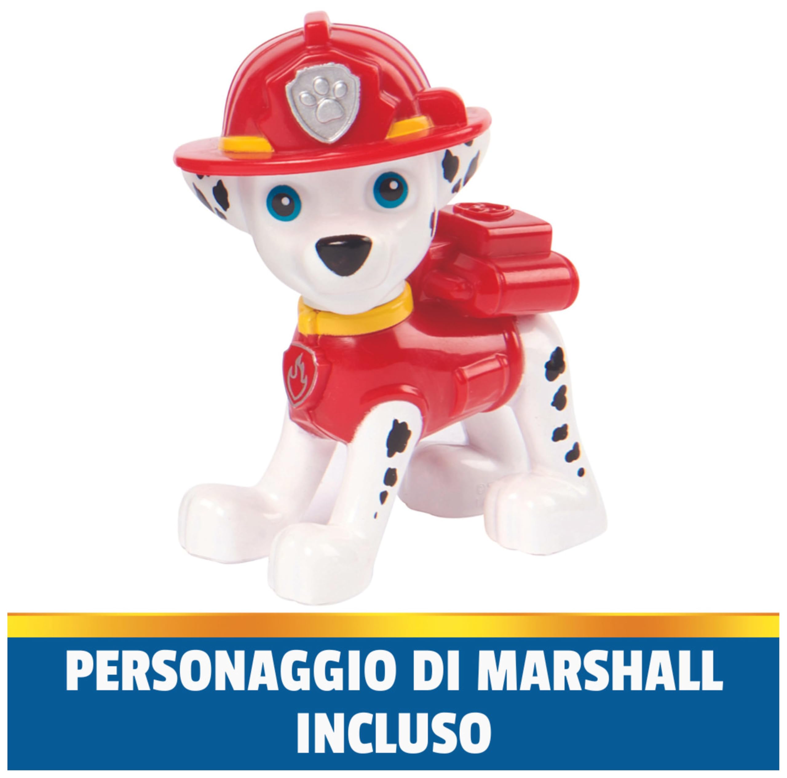 Paw Patrol, Camion dei Pompieri di Marshall, Veicolo e Personaggio Marshall, Giochi Bambini, 3+ anni