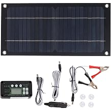 Solar Panel Kit, Monocrystalline Solar Panel with 100A Controller, Extension Cable, for Outdoor RV Boat Trailer System