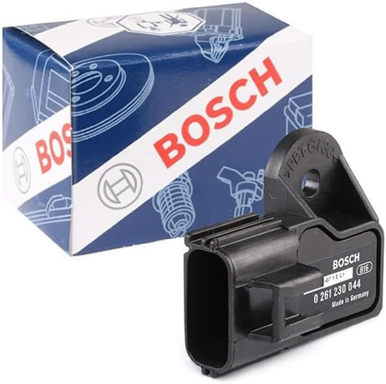 BOSCH Sensor für Saugrohrdruck 0261230044