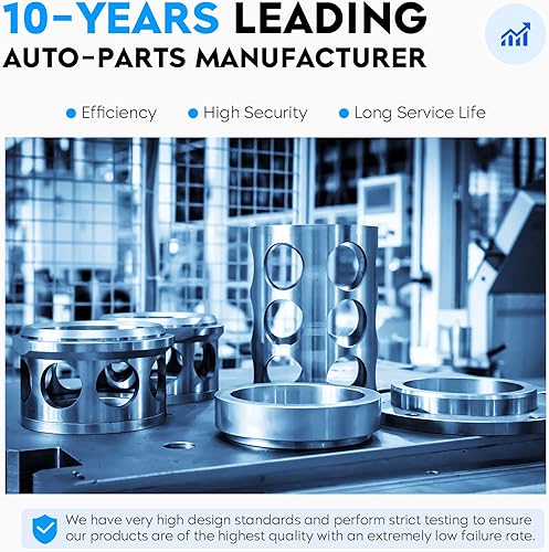 Miniatura 6 de Juego de husillos de bajada de caída delanteros de 2 pulgadas para 2WD 4WD AWD 1999-2006 Chevy Silverado 1500 Cadillac Escalade Avalanche Suburban