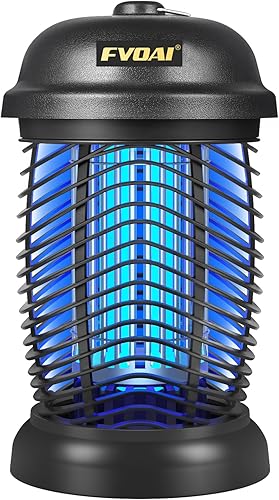 Miniatura 9 de Exterminador de insectos Fvoai, mosquitero electrónico para exteriores e interiores, trampa que atrae plagas, para patio