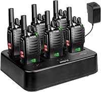 Retevis H777H Professzionális Walkie Talkie PMR Rádió 6 db Töltővel Type-C - With concealed display 1