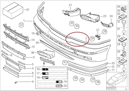 Original BMW E39 525i 528i 530i 540i M5 E46 323i 325i 328i ...