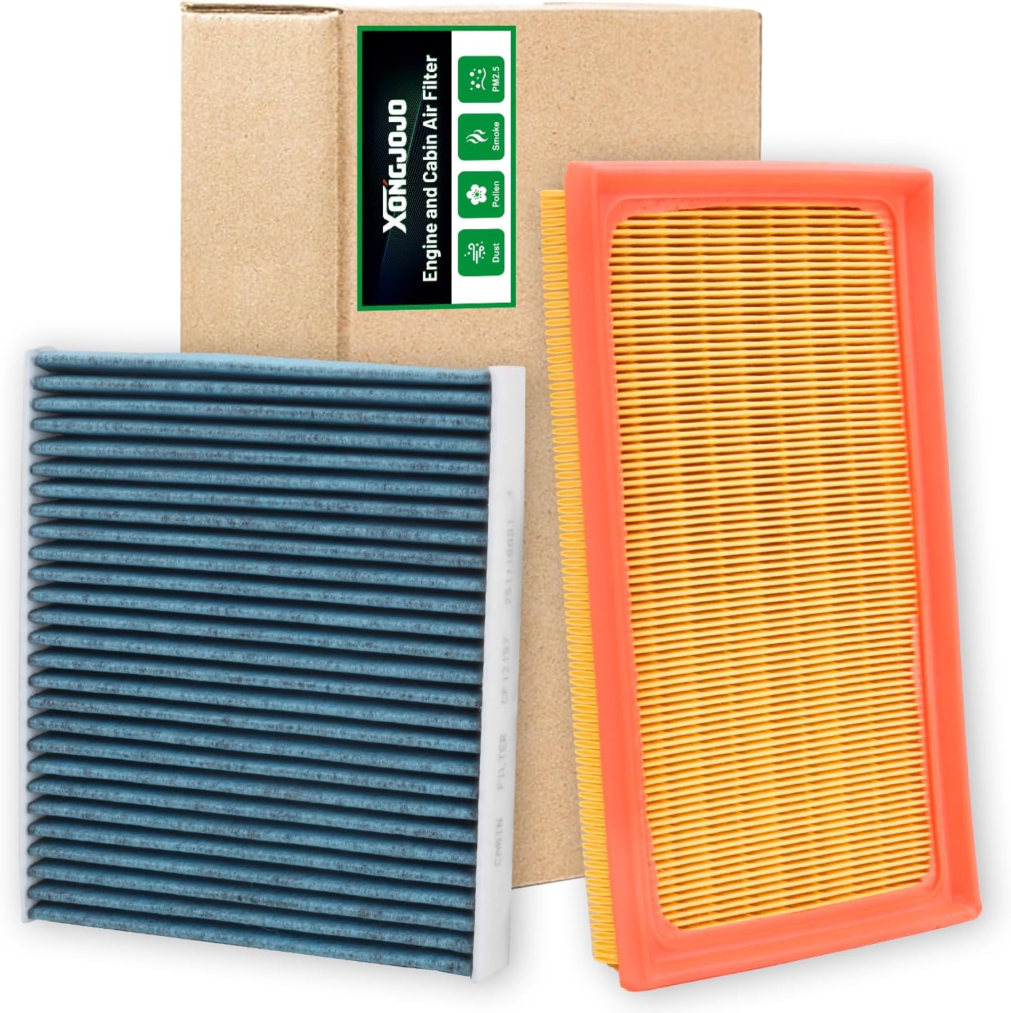 Engine Cabin Air Filter for RAV4 Hybrid 2019-2025,Highlander Hybrid 2020-2025,Camry Hybird 2018-2025,Sienna Hybrid 2021-2025,Replace CF12157 CA12289（2.5L Hybrid Only）