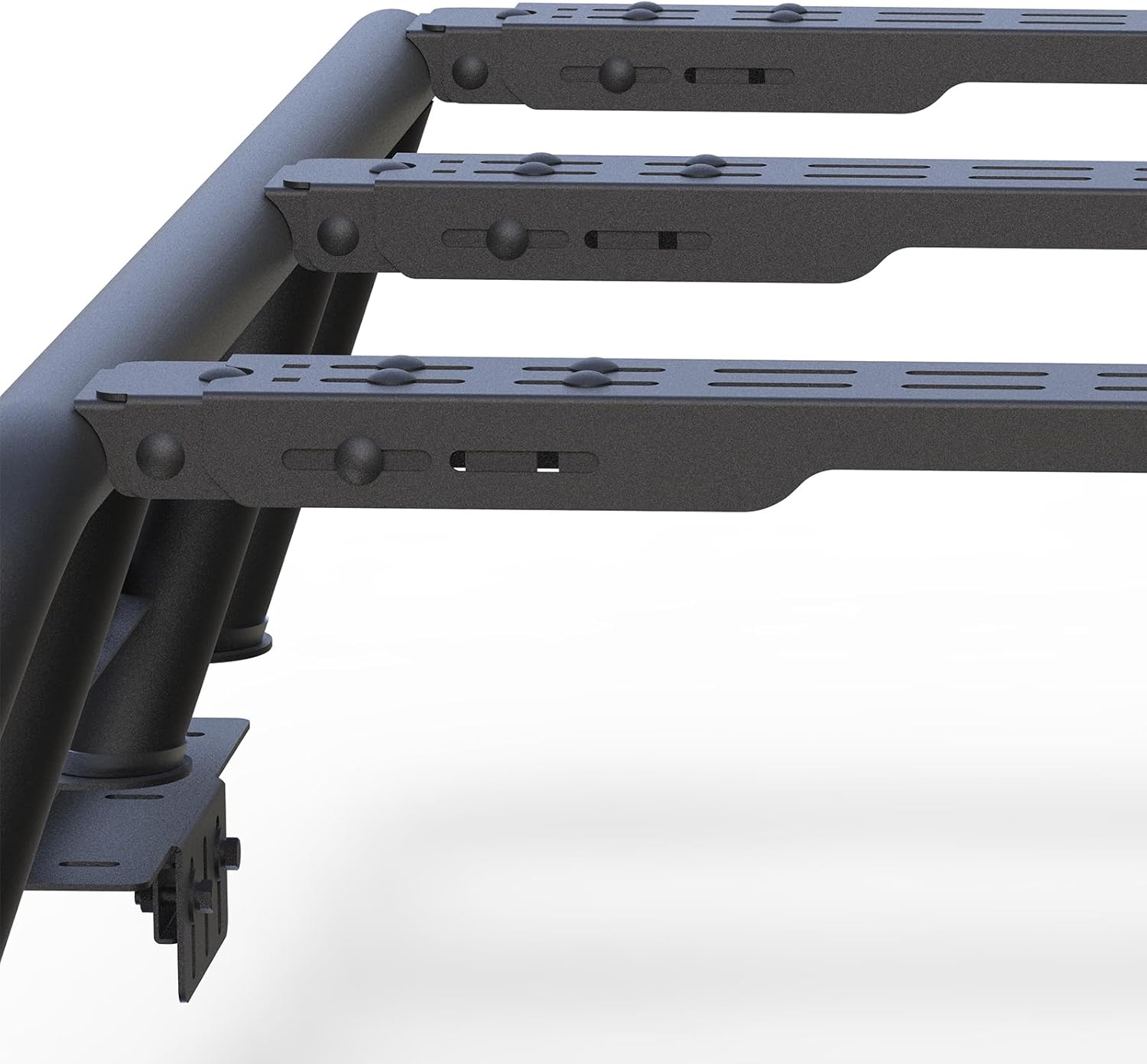 Overland Bed Rack for Truck,Adjustable/Universal Cargo Carrier Compatible with Tundra,Ram1500/2500/3500,Silverado,Sierra,Frontier, Colorado,Canyon,Ranger, Tacoma,Gladiator,