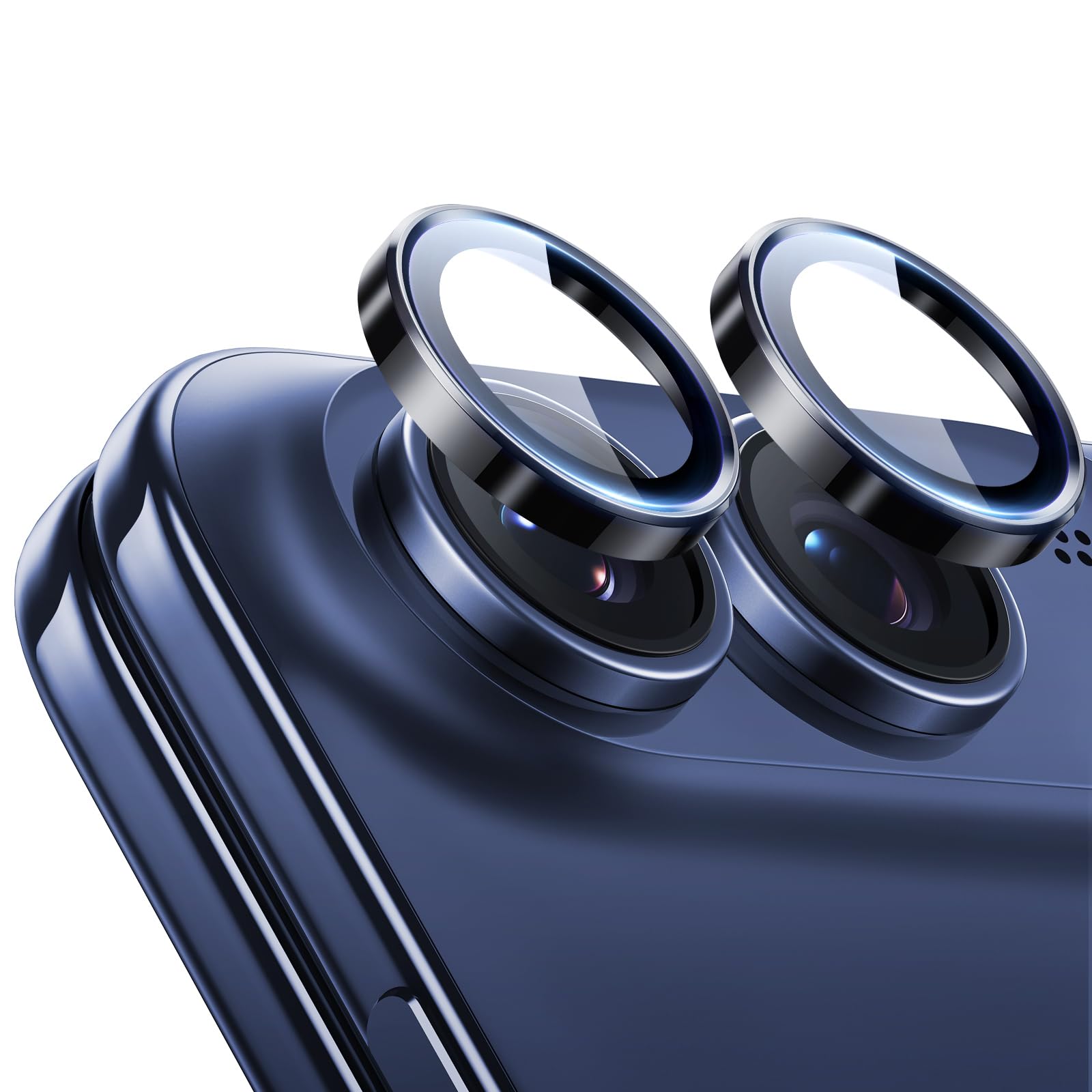 ESR for iPhone Duo Camera Lens Protector, 1 Pack, Black