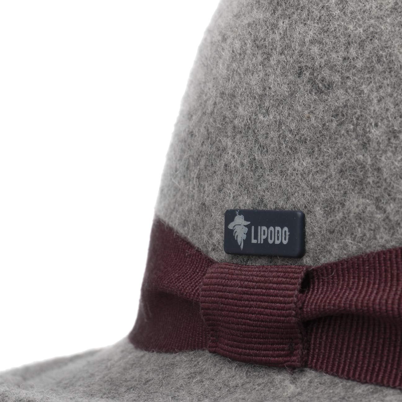 Made in Italy ca. 52-53 cm Fedora LIPODO Cappello da Bambino con Nastro  guarnente Trilby da in Feltro di Lana Taglia Unica Estate/Inverno lencicol  Cappelli Fedora Moda