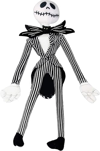 Nightmare Before Christmas Jack Skellington - Muñeca de peluche de calabaza King (muñeca Jack de 20 pulgadas)