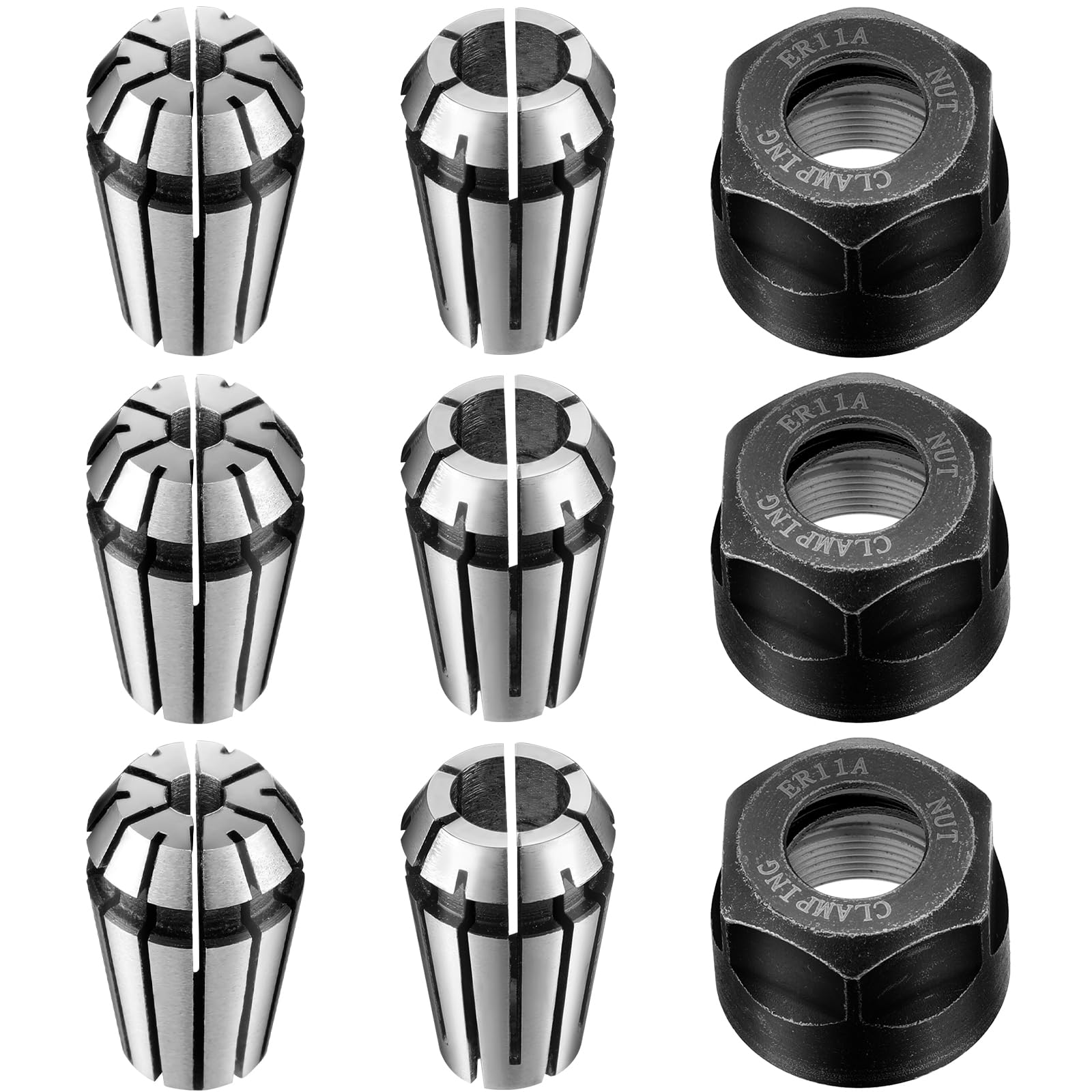 Shimeyao ER11 Collet Set - CNC Milling & Engraving -1 Shimeyao ER11 Collet Set - CNC Milling & Engraving -1