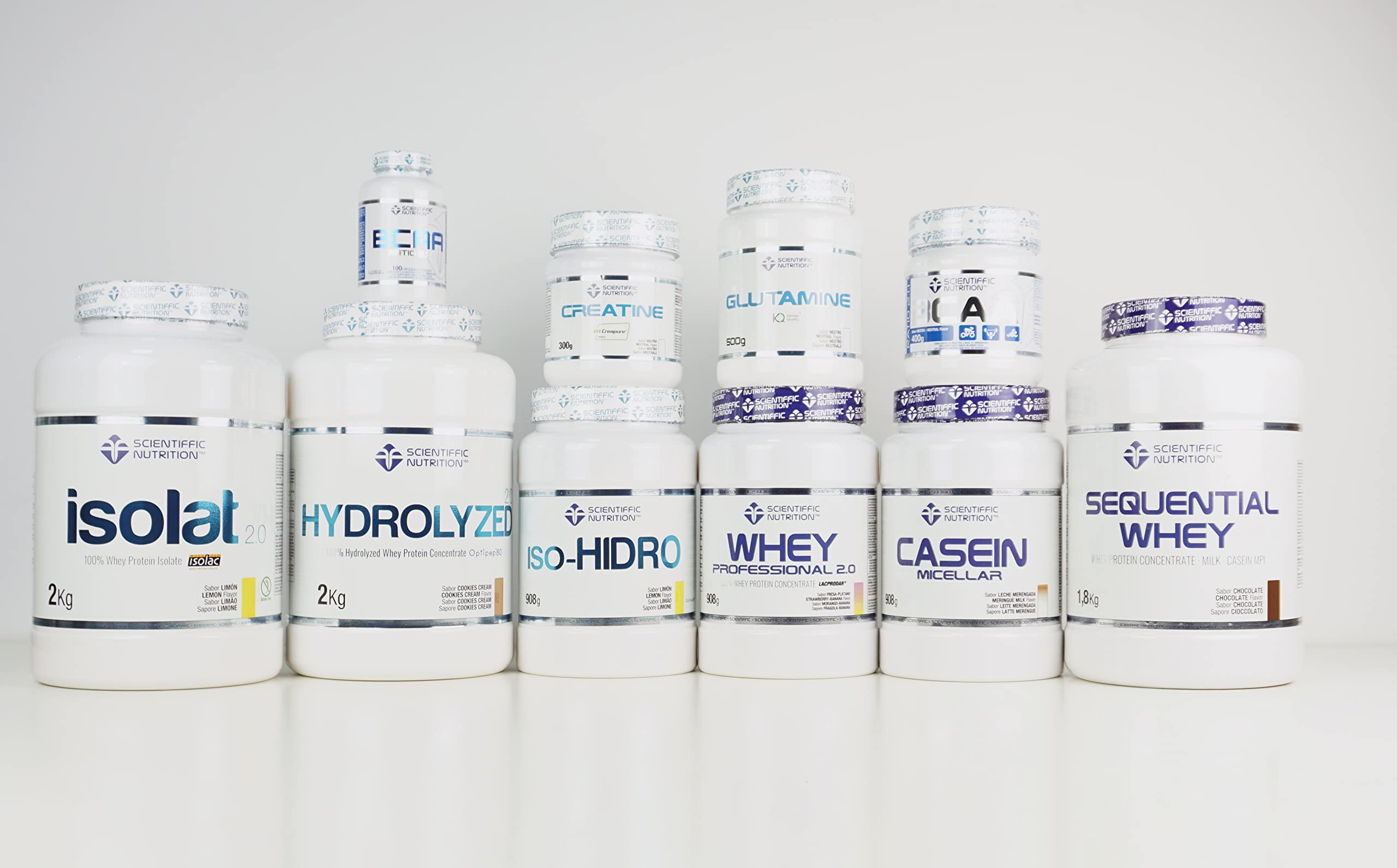 Scientiffic Nutrition - Hydrolyzed, Proteína de Suero de Leche Hidrolizada, Whey Protein en Polvo, Rápida Absorción y Fácil Digestión, Promueve el Crecimiento Muscular - Sabor Cookies, 2kg.