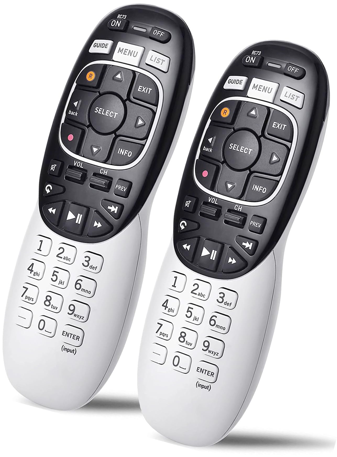Uniwersalny zamiennik pilota zdalnego sterowania RC73 IR/RF kompatybilny z DirecTV HR20 HR21 HR34 HR44 HR54 DVR odbiornik anteny satelitarnej