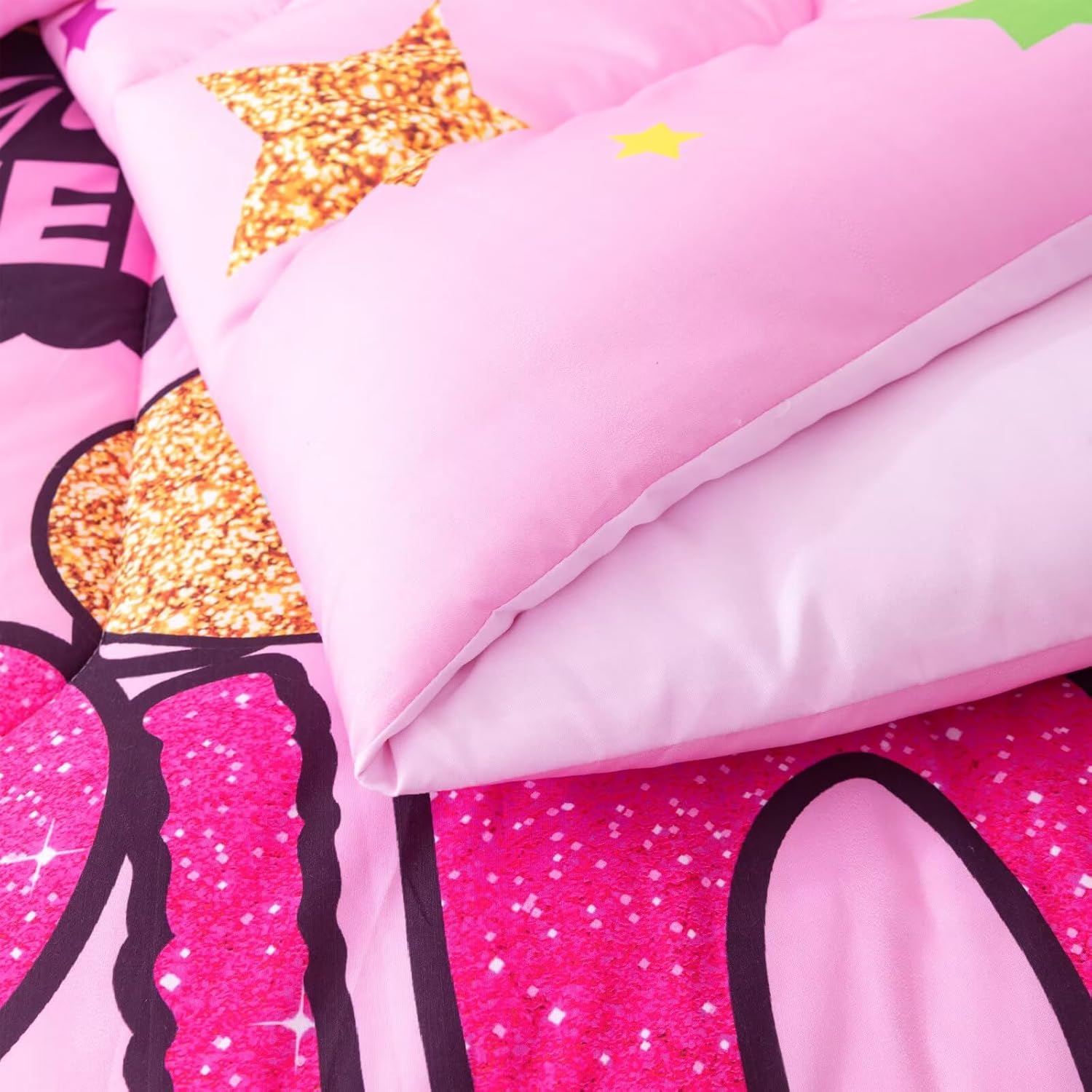 Black Girl Comforter Sets Twin,Black Girl Magic Bedding Set,African American Comforter Set for Kids Toddler,Cute Afro Melanin Princess Bed Set - Image 9