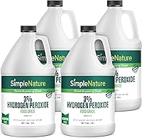 Vista 8 de 6% de peróxido de hidrógeno de grado alimenticio (32 onzas líquidas, paquete de 4) – Limpiador natural multiusos – Fabricado en Estados Unidos