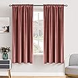 HPD Half Price Drapes Signature Velvet Thermal Blackout Curtains for Living Room 63 Inch Long (1 Panel) Rod Pocket Insulated Blackout Curtains for Bedroom Window Curtains, 50W x 63L, Alabaster Beige