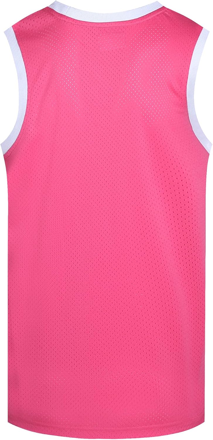 Men's Blank Basketball Jerseys Mesh Athletic Sports Shirts Plain Performance Team Uniforms