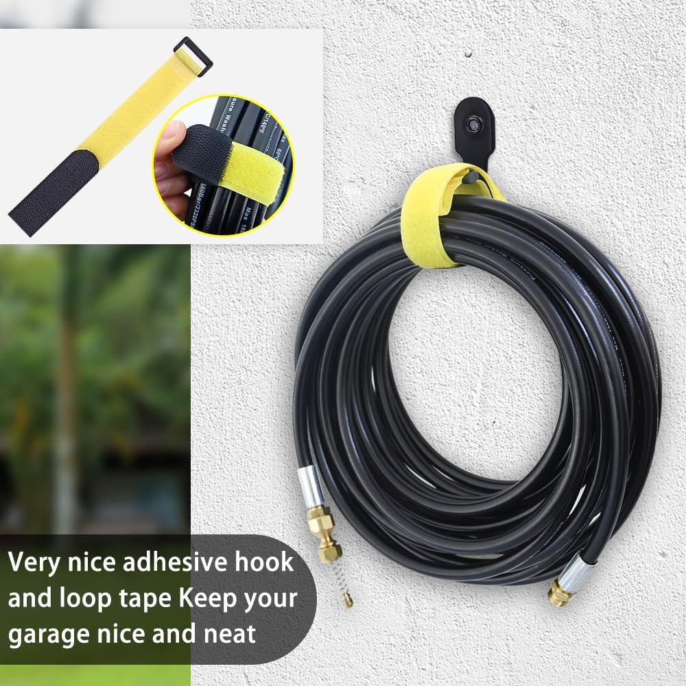 BEARFORCE 1/4” 10m 32ft Pressure Washer Sewer Jetter Kit, 1/4 Inch Power Washer Sewer Drain Water Cleaning Hose for Karcher K2 K3 K4 K5 K6 K7 High Pressure Washers