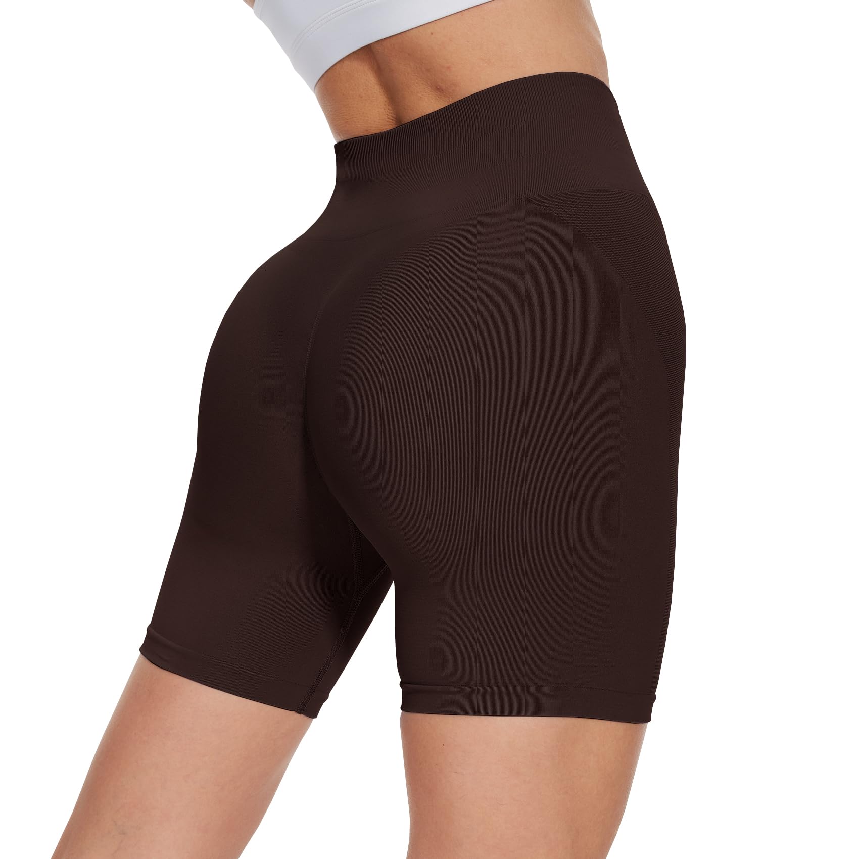 CAMPSNAIL Workout Biker Shorts Women - 3"/5"/8" High Waisted Tummy Control Spandex Booty Volleyball Shorts for Yoga Dance