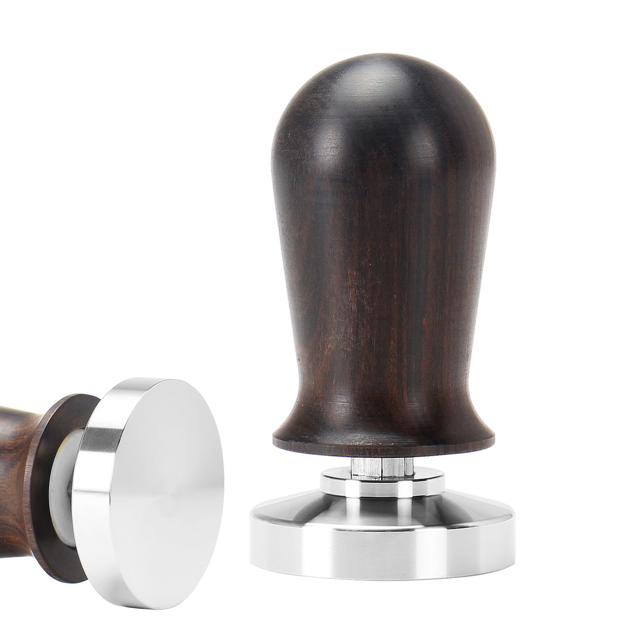 Tamper à expresso 51 mm en acier inox 304 et bois noble de DIBTSA