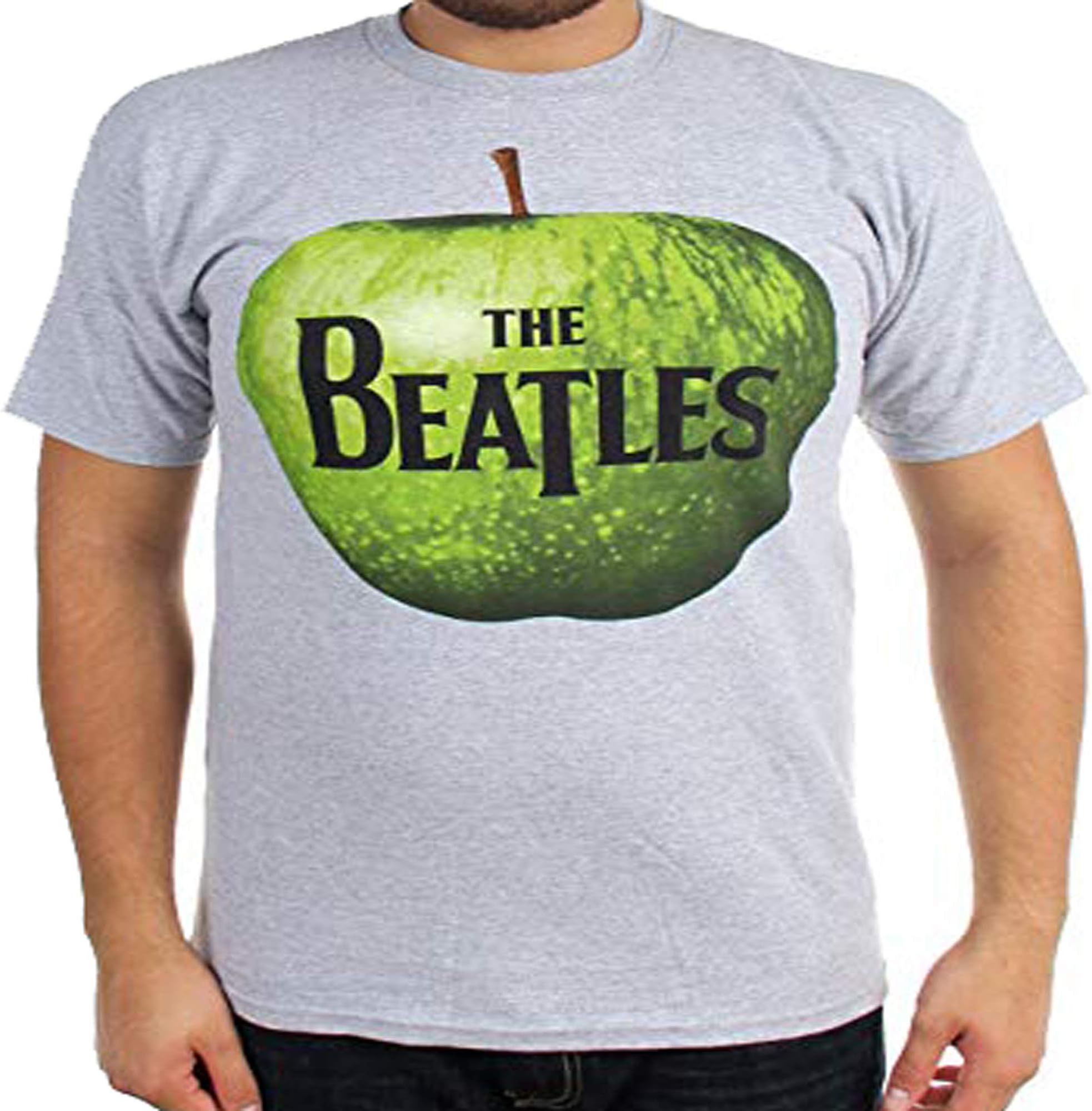 Apple Logo Heather Grey T-Shirt XXL