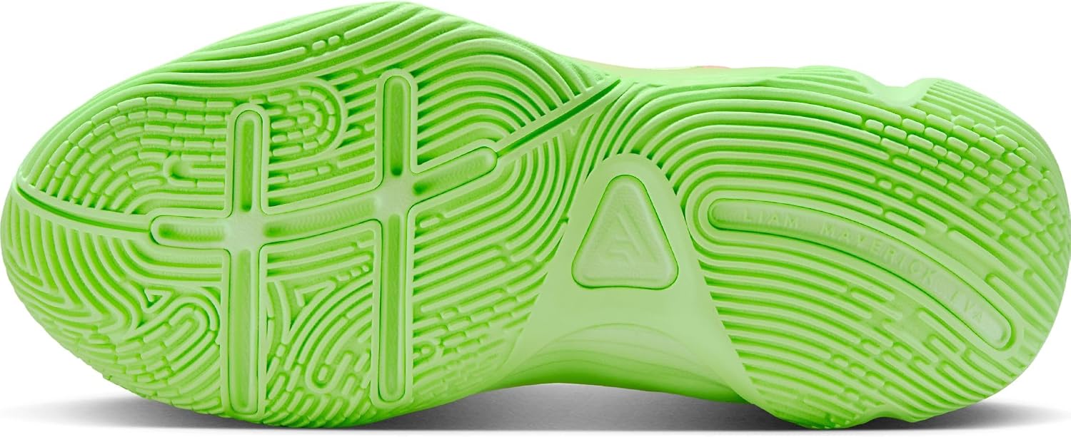 Giannis Immortality 4 Big Kids' Basketball Shoes (FZ6734-304, Lime Blast/Hyper Pink/Iron Grey)