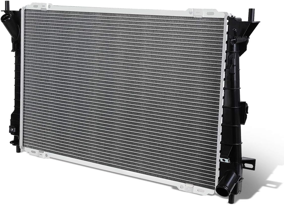 Auto Dynasty Radiator Compatible with 98-05 Ford Crown Victoria Mercury Grand Marquis Maurader at, DPI 2157 Factory Style 1-Row Cooling Radiator, Aluminum Core