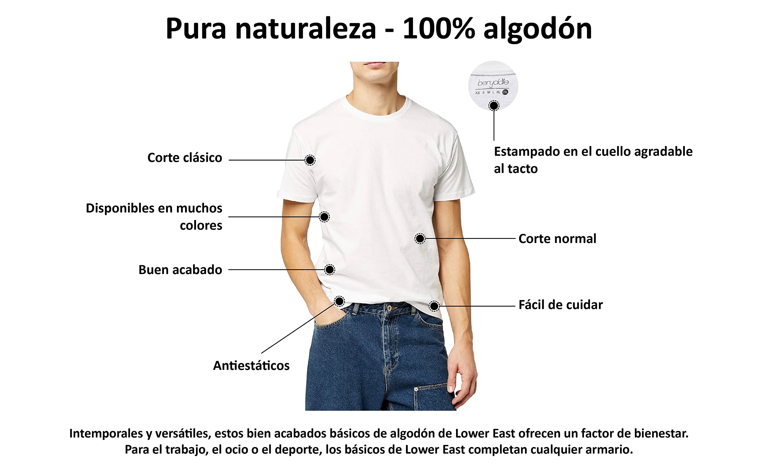 Lower East LE105 Camiseta