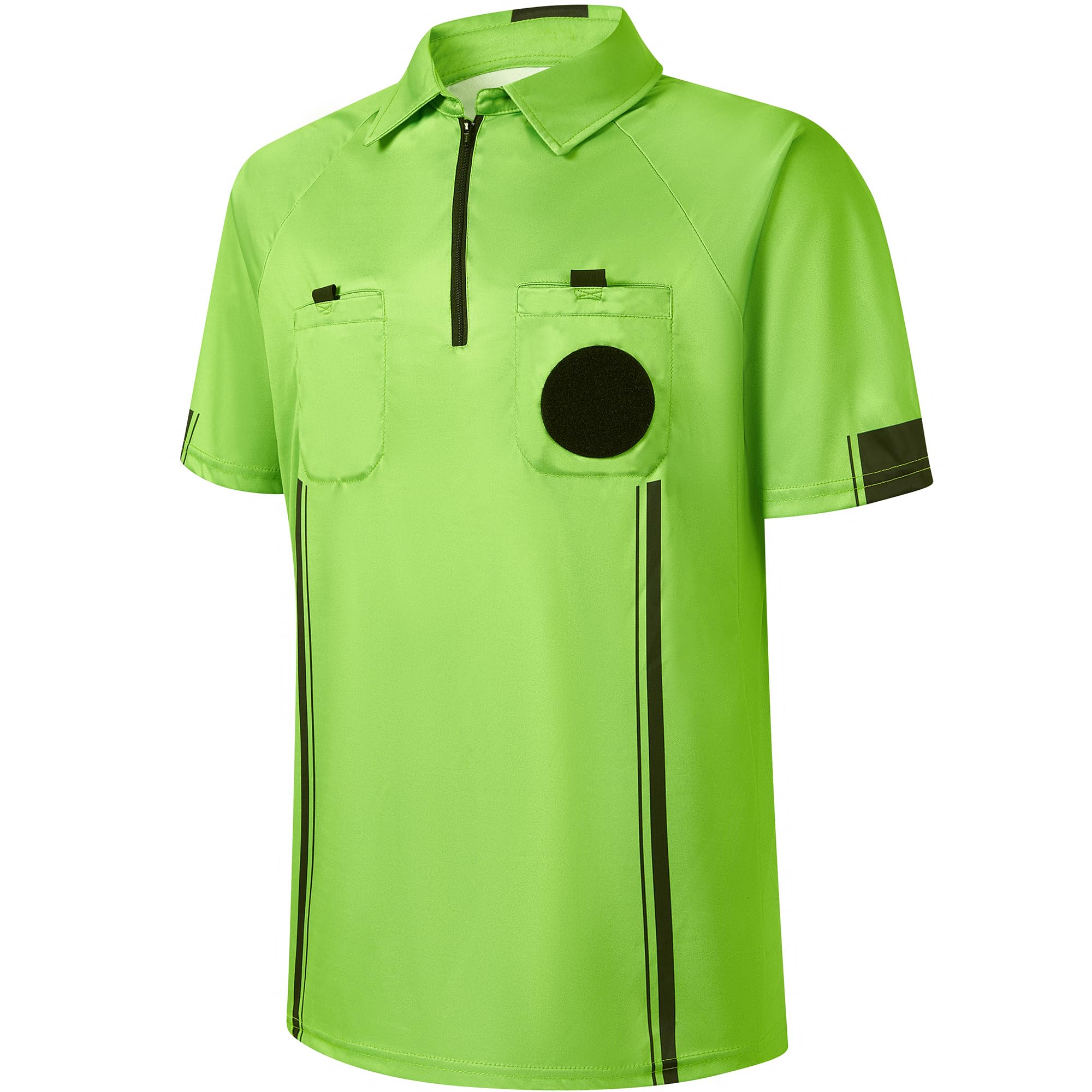 allentian Soccer Referee Shirt, Football Umpire Jersey, Men Official Ref Uniform