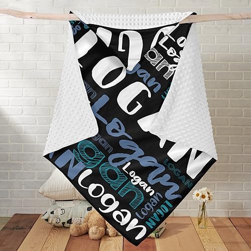 Miniatura 2 de Dr.TOUGH Manta de bebé personalizada para recién nacidos, mantas de bebé personalizadas para niñas y niños, regalos personalizados para bebés,