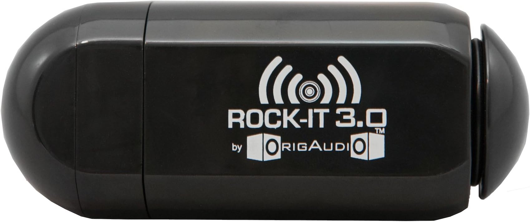 ROCK-IT 3.0 by OrigAudio - Vibration Speaker w/ Rechargable Battery - 3.5mm - BLACK