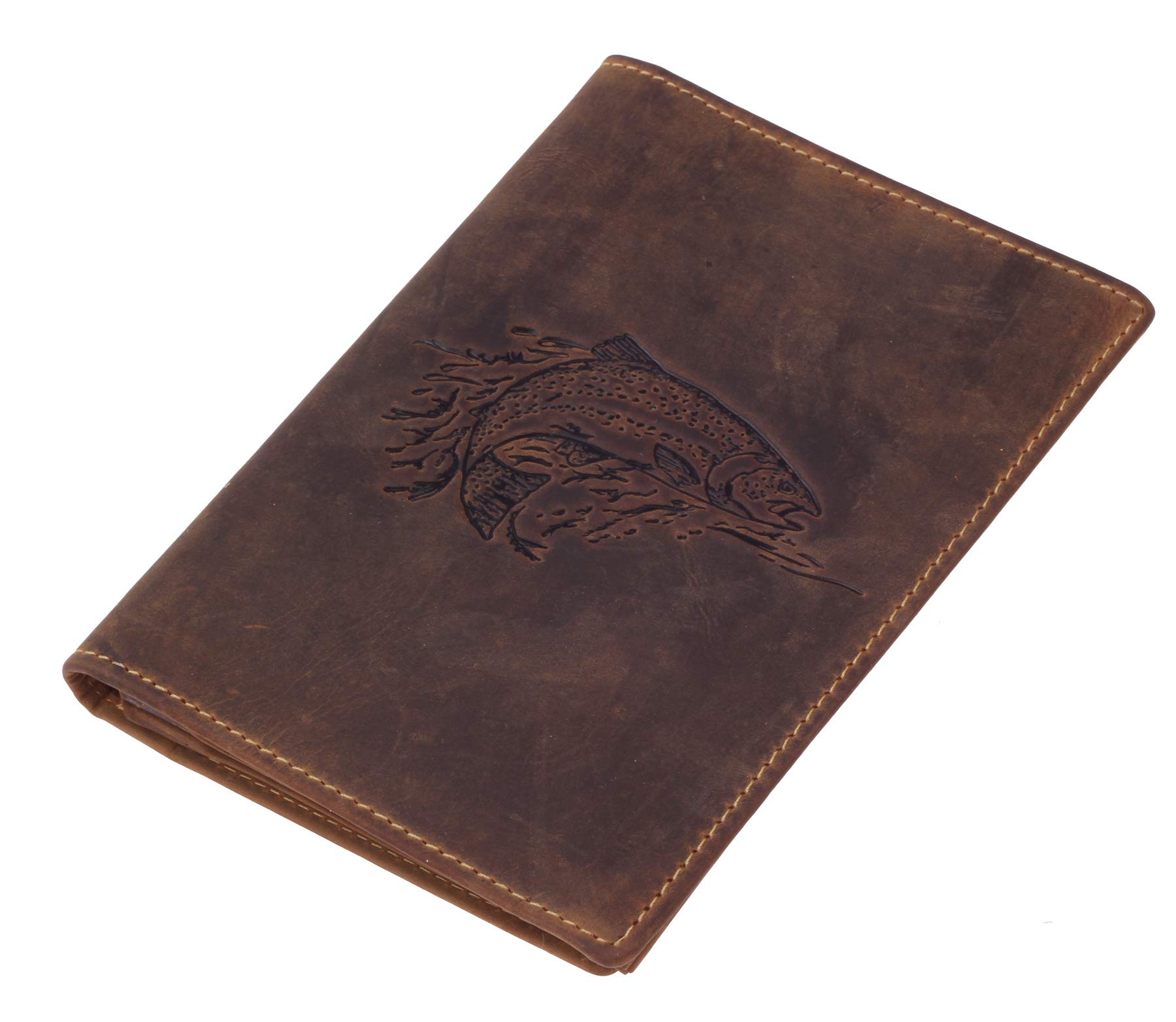 Greenburry Vintage identity card case leather 12 cm, Brown - Image 3