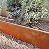 Bordo Prato In Acciaio Corten - 10 M X 10 Cm, Con Picchetti, Per Aiuole E Sentieri Giardino - Foto 4