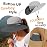 ZOORON Women\'s Ponytail Safari Sun Hat,Wide Brim UV Protection Outdoor Bucket Hat,Foldable Beach Summer Fishing Hat