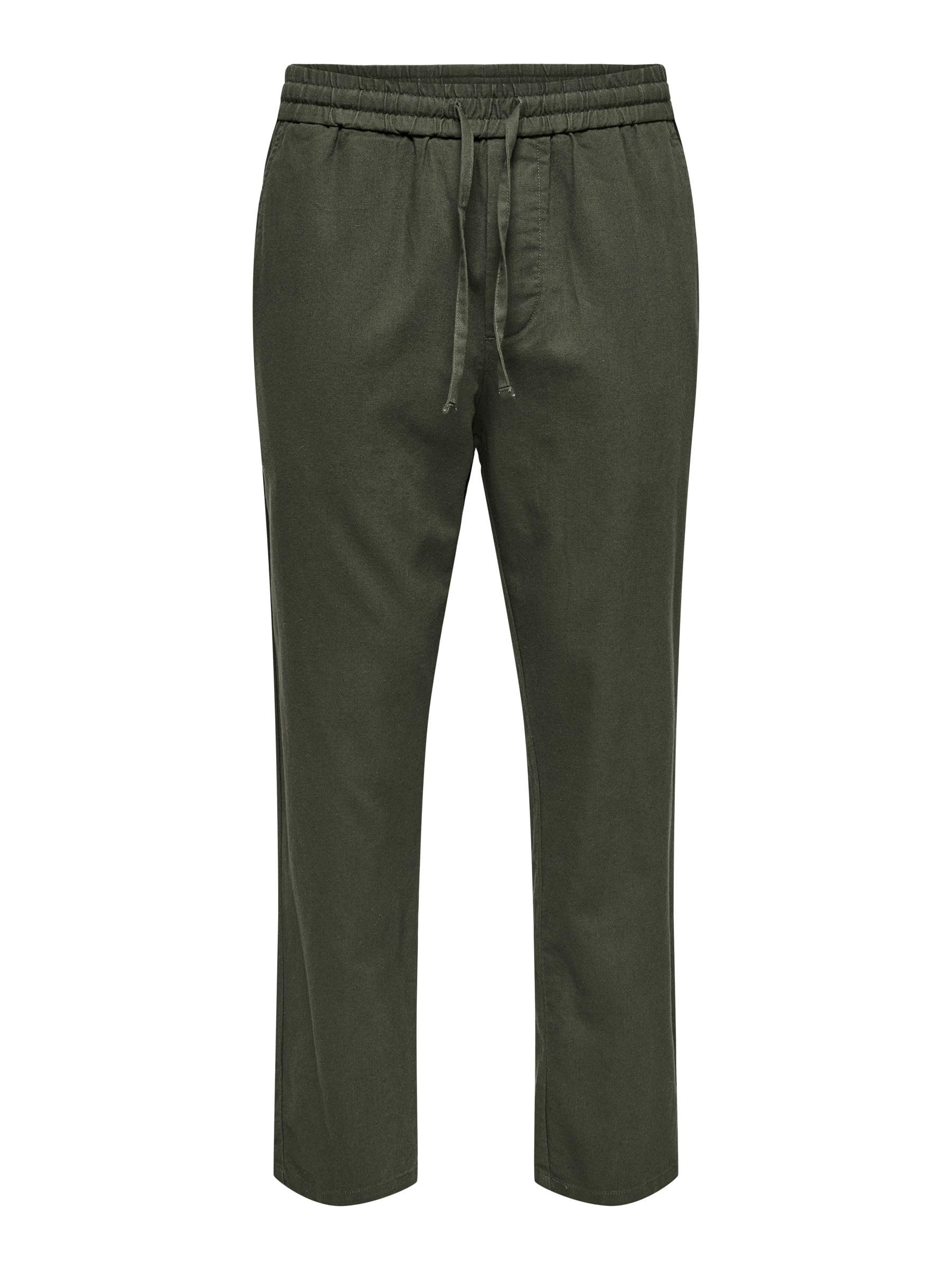 ONLY & SONS ONSLINUS Male Jogging Bottoms Tapered Jogging Bottoms
