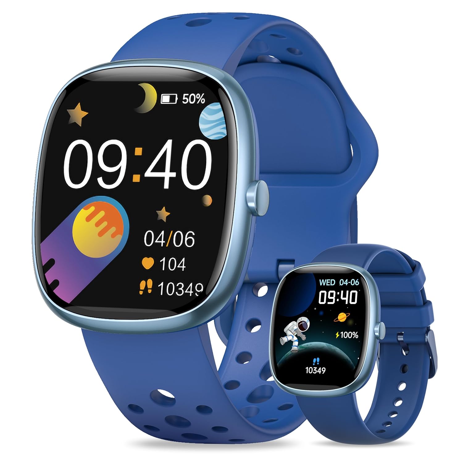 Kids Smart Watch for Girls Gift No APP No Phone Needed kids Watch with 20 Games Heart Rate