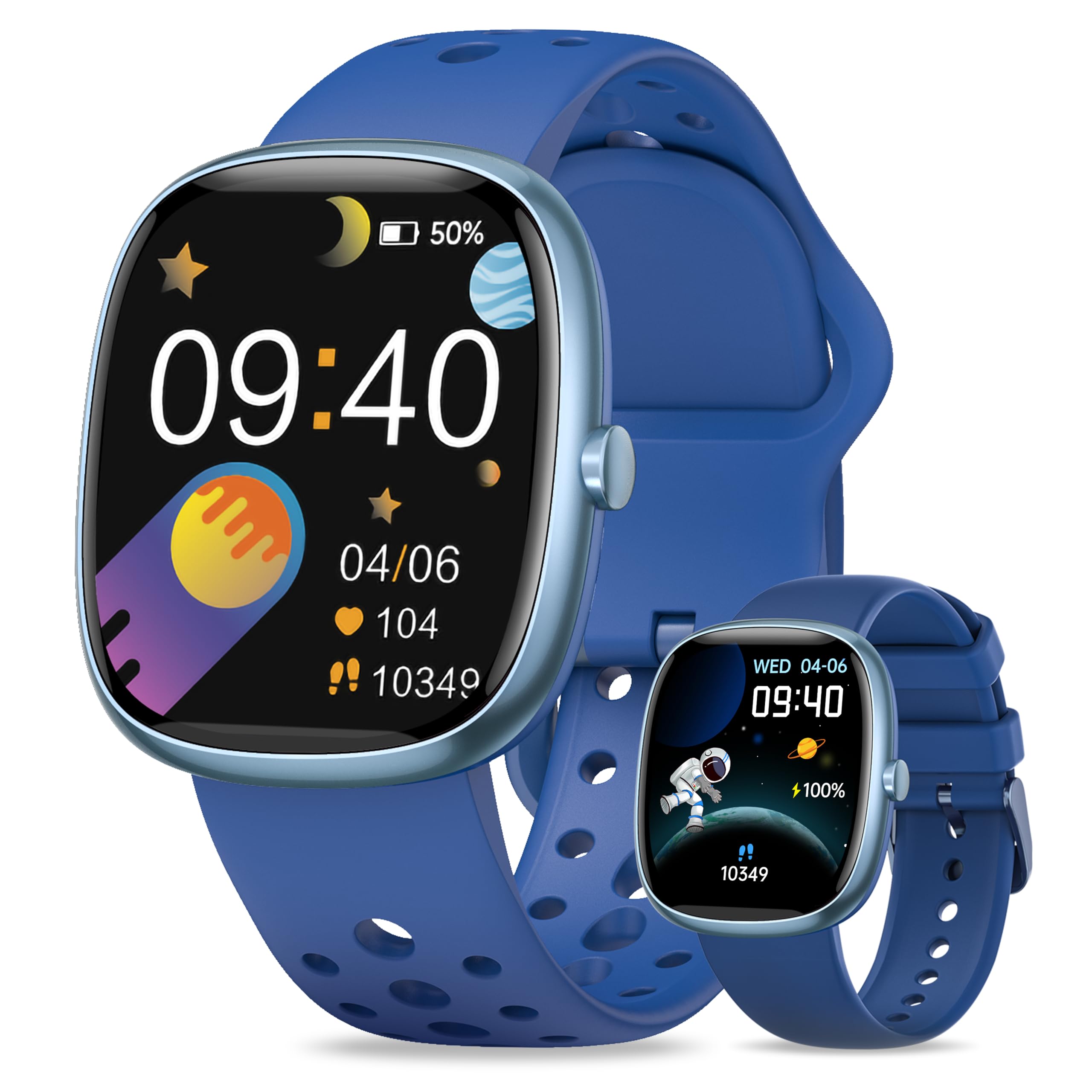 Kids Smart Watch for Girls Gift No APP No Phone Needed kids Watch with 20 Games Heart Rate