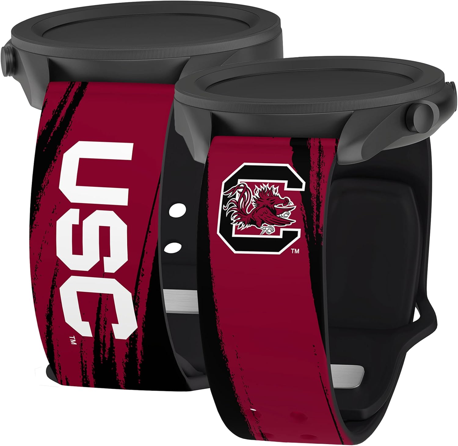 Affinity Bands South Carolina Gamecocks HD Watch Band Compatible with Samsung Galaxy Watch and more