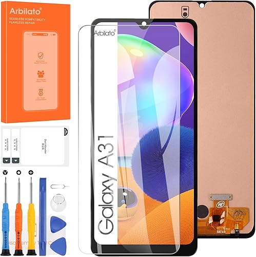 Incell - Pantalla de repuesto para Samsung Galaxy A31 para Samsung A315, pantalla LCD SM-A315F, SM-A315G, SM-A315N pantalla táctil digitalizador