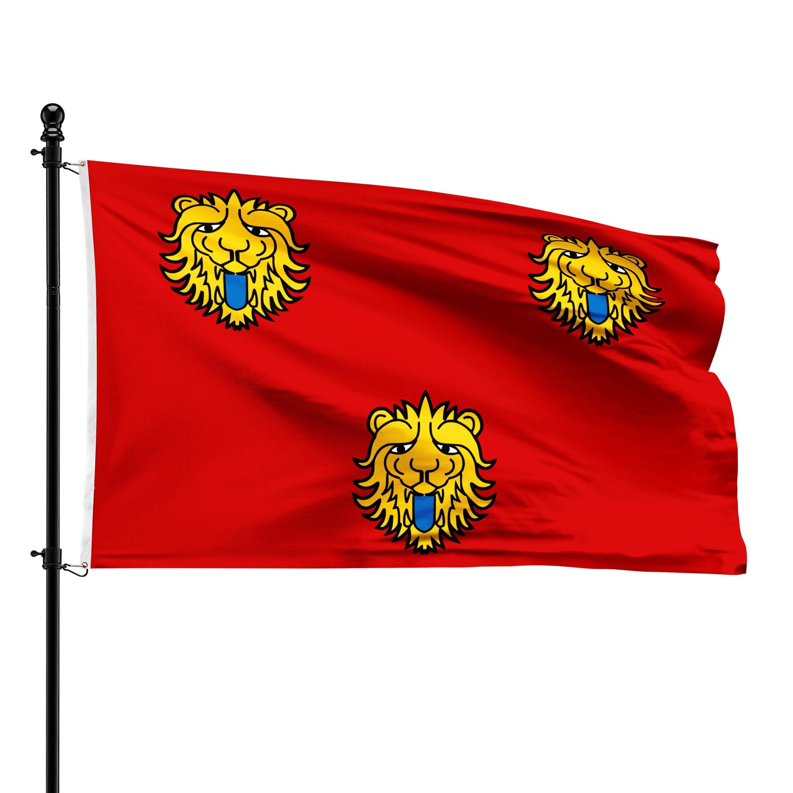 Drapeau Stadense pour décoration murale intérieure et rassemblements associatifs