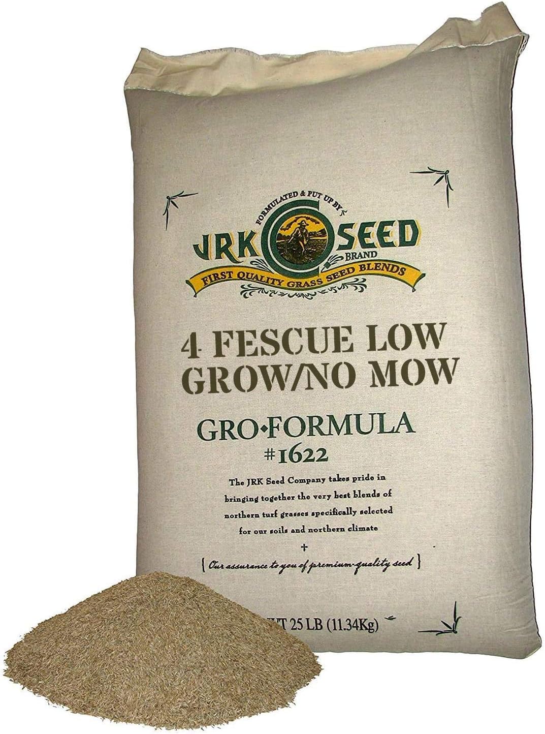 JRK 4 Fescue, Low Grow No Mow Grass Seed Mix - 10 lbs