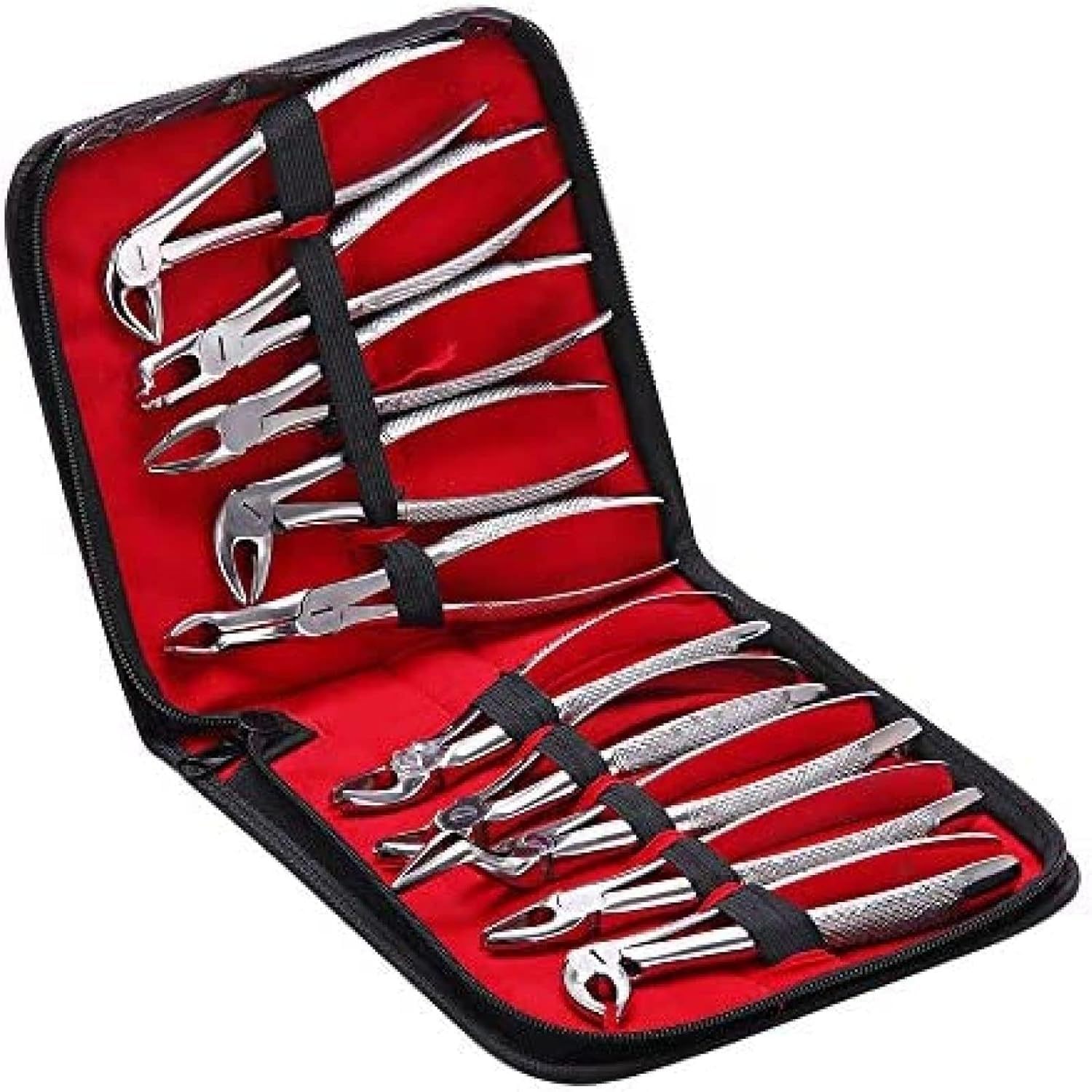 Set per L'estrazione dei Denti Dentali, 1 Set di Pinze per Pinze per L'estrazione Dentale in Acciaio Inossidabile Kit di Pinze per L'estrazione dei Denti Chirurgici Dentali, Adults