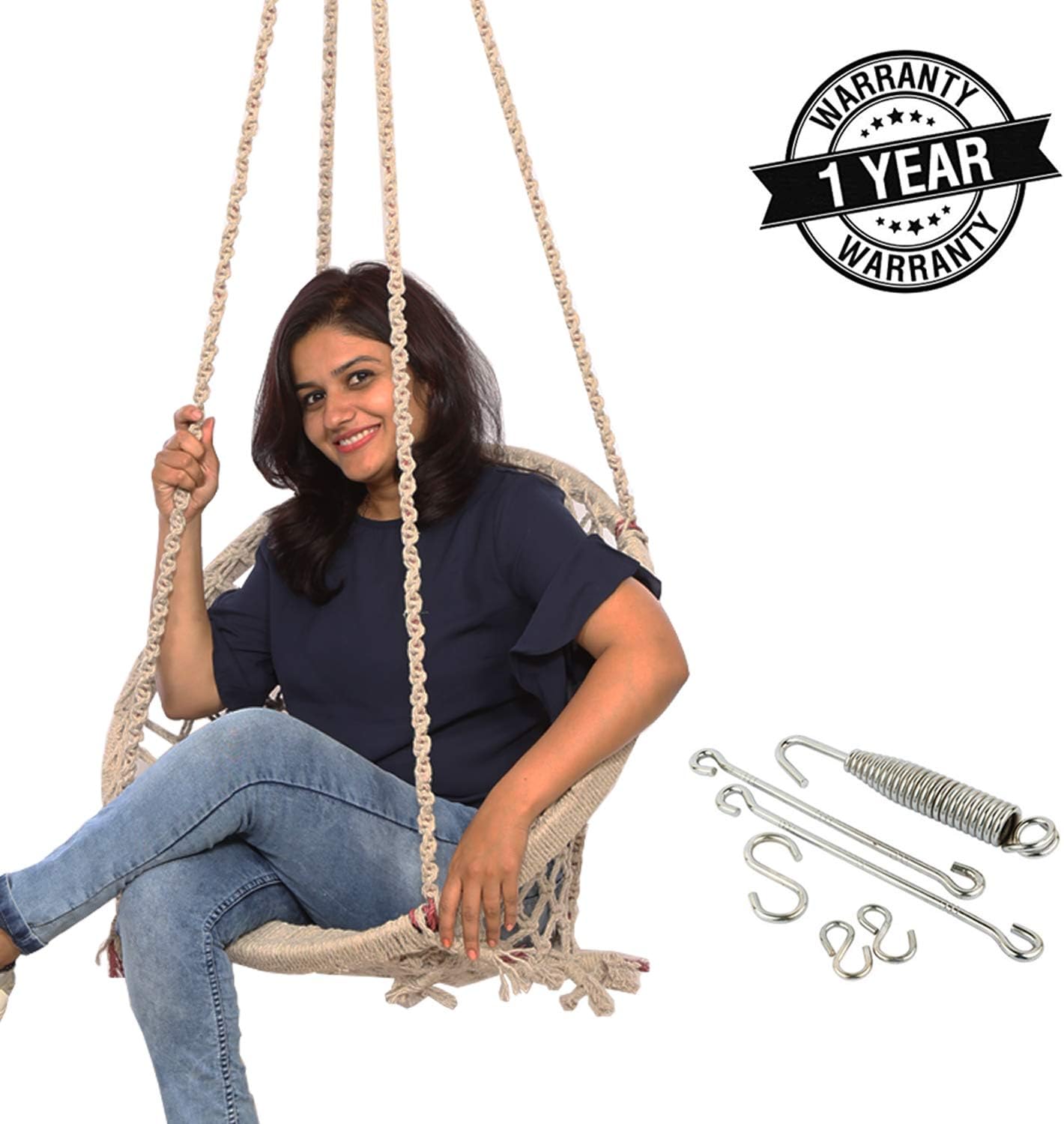 Faburaa Swing Chair for Home and Outdoor Garden (Joy)