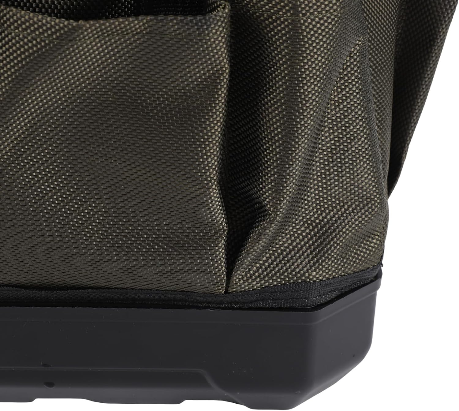 Hilitand Heavy Duty Gardening Tote Toolbox Garden Tool Bag Organizer 12 Pockets Foldable Standable with Hard ABS Base for Storage Organization