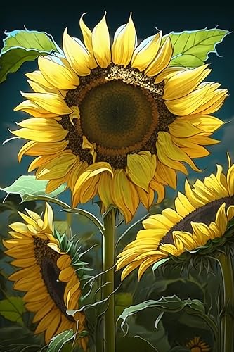 Miniatura 9 de ZKOPAVS Kits de pintura de diamantes para adultos y niños, taladro completo, flores rosas y mariposas azules, pintura artística de gemas de cristal,