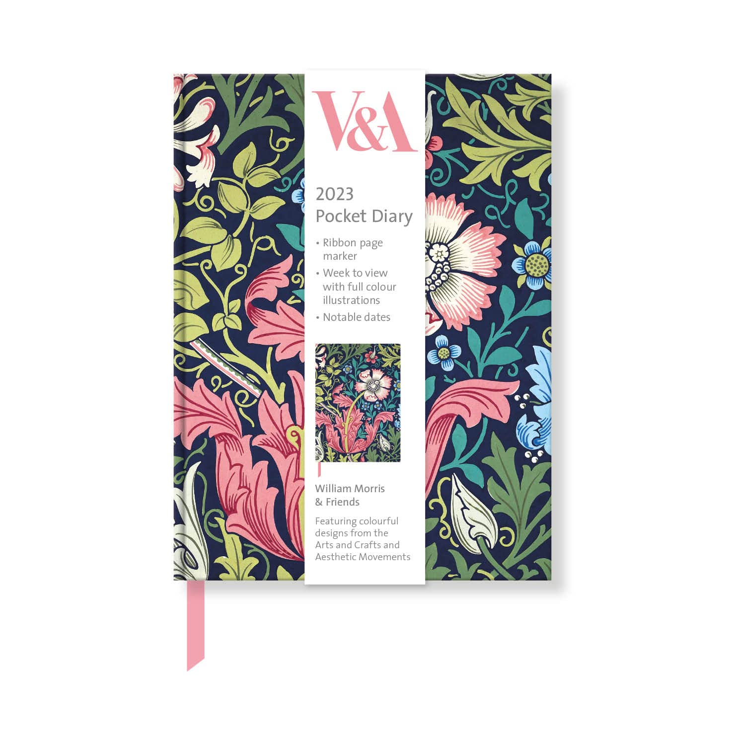 Buy Museums & Galleries 2023 Pocket Diary Compton Wallpaper William