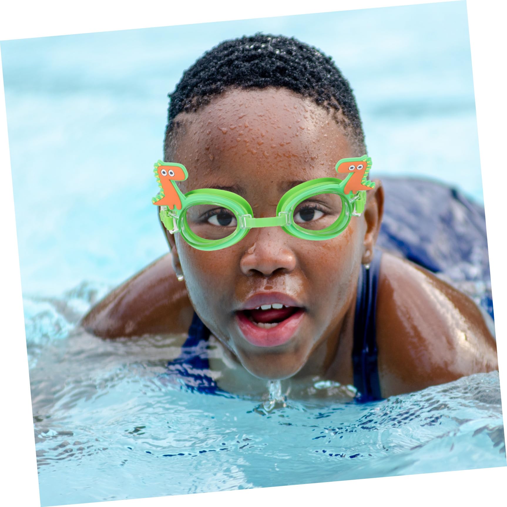 VANZACK gafas de natación para niños preciosas gafas de natación gafas de natación portátiles gafas de piscina niño gafas natación niño gafas de natación antivaho los niños nadan