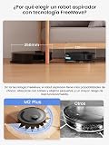 Lefant M2 Plus Robot Vacuum Cleaner 6000Pa with Automatic Dust-Draining Station, Laser Navigation with Mapping, Obstacle Avoidance PSD, 140 Mins, Ideal for Pet Hair - 8