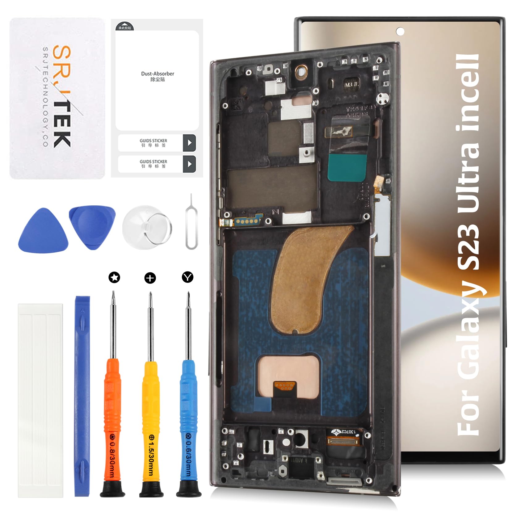 galaxy s23ultra用 画面修理キット galaxy s23ultra用 画面修理キット